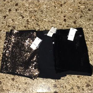 NWT. 3 Pairs of Express Shorts.